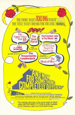 And Now for Something Completely Different (1972)
